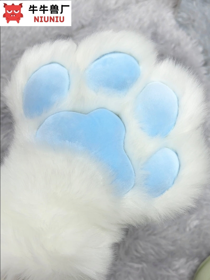 Furry Paw Gloves — Fursuit Cat Paws