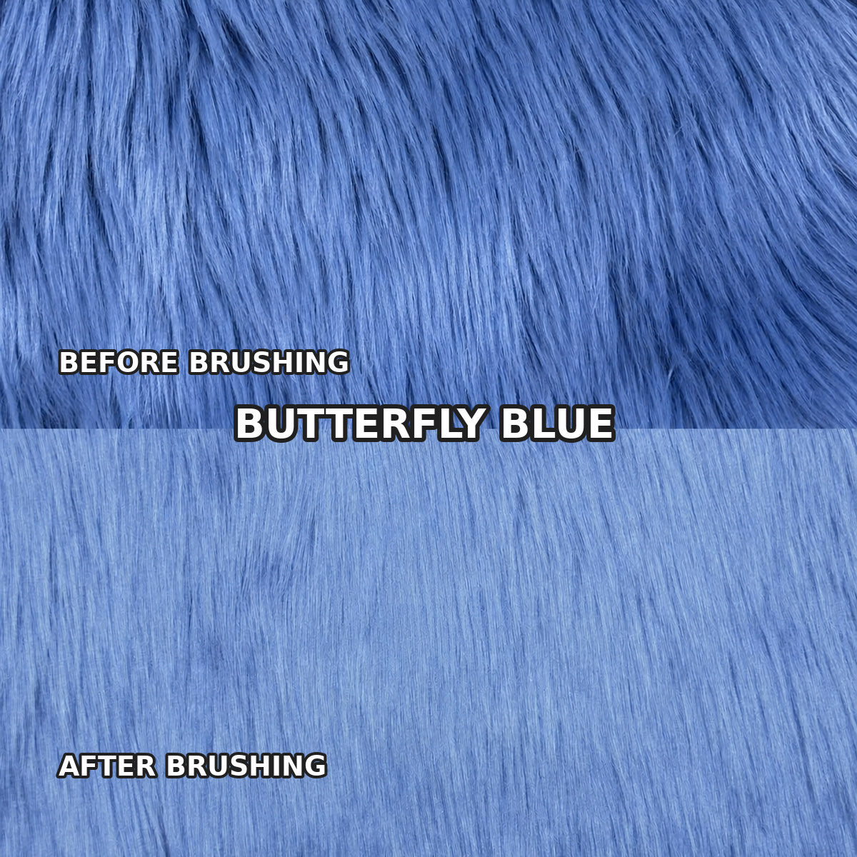 Faux Fur for Fursuit Heads — 16 x 18 in — color swatch