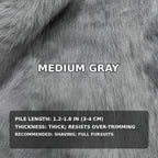 Shimmer Faux Fur — Shaves Clean, 16 x 35 in — color swatch