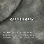 Shimmer Faux Fur — Shaves Clean, 16 x 35 in — color swatch